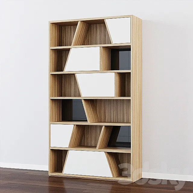 Bookshelf 0001 3DS Max Model