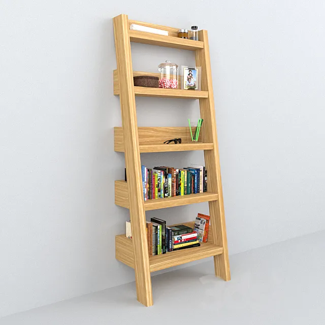 Bookshelf 3DS Max Model