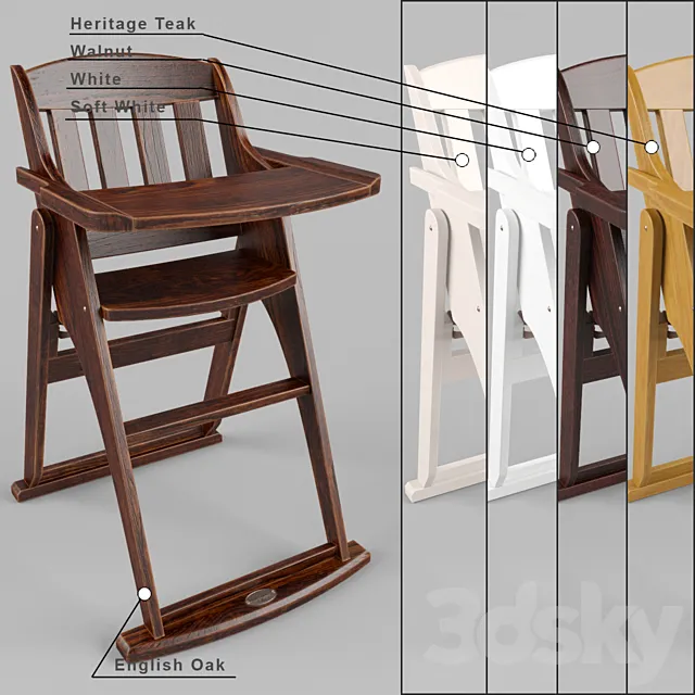 Boori Country’s Highchair 3DSMax File