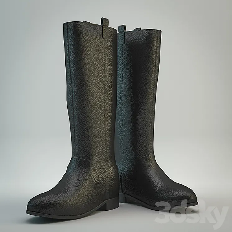 Boots 3DS Max