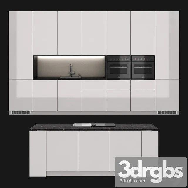Bora loft kitchen 3dsmax Download