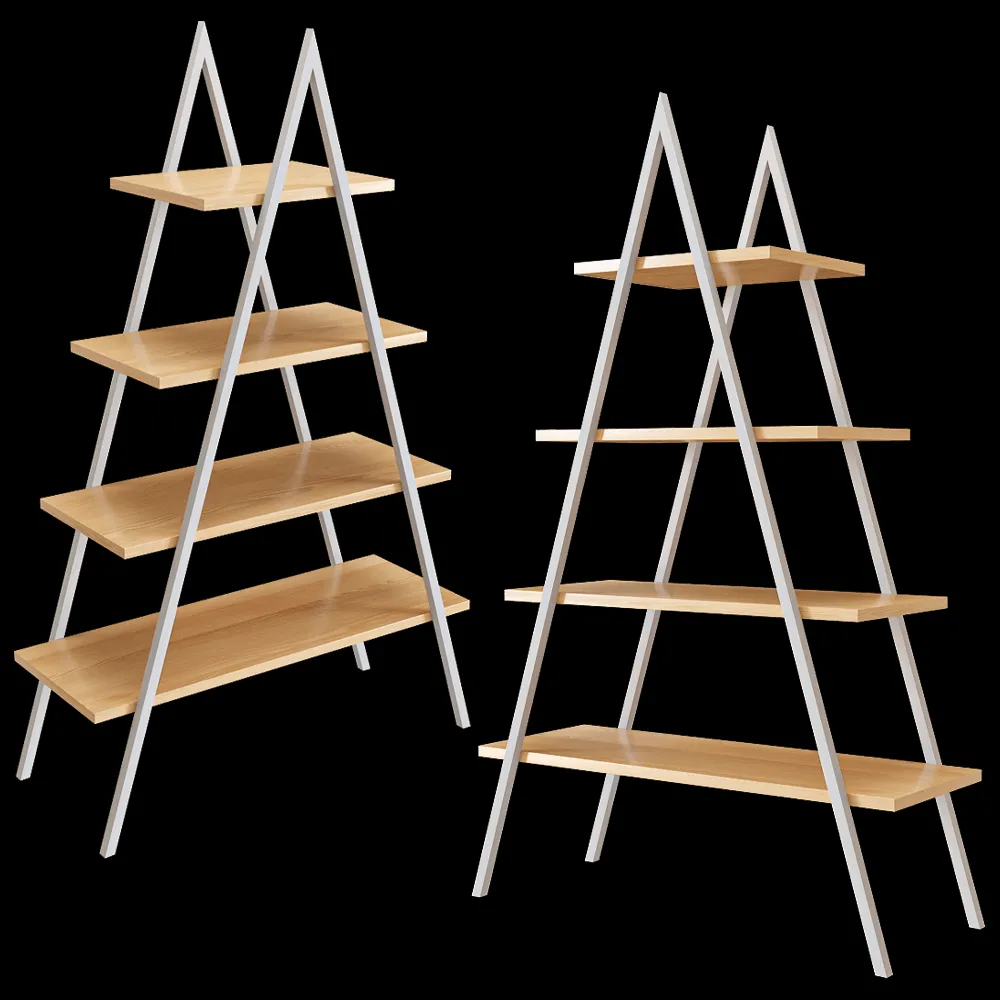 Borcas – Bookshelf Bakke 3ds Max