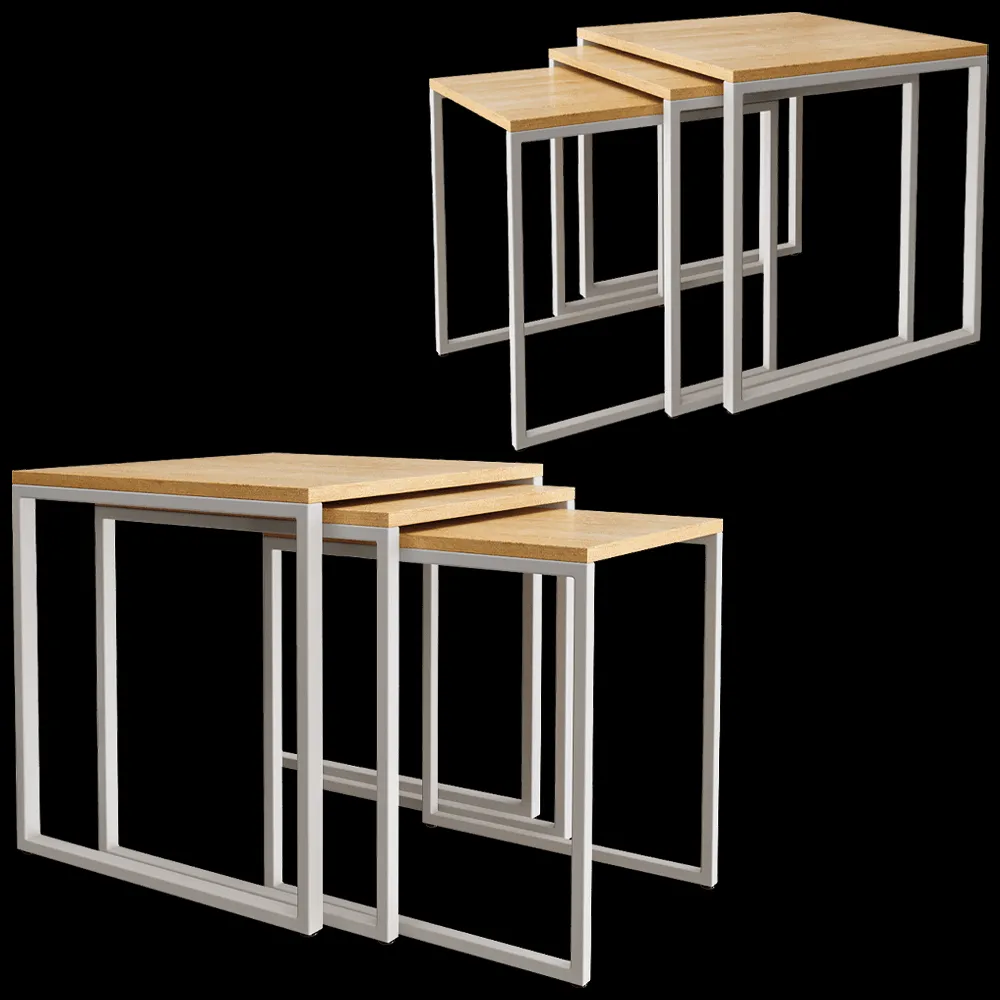 Borcas – Side table Spill Trio 3ds Max