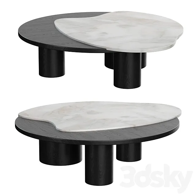 Bordeira Coffee Table 3ds Max