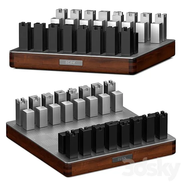 BORK Chess 3dsMax Model