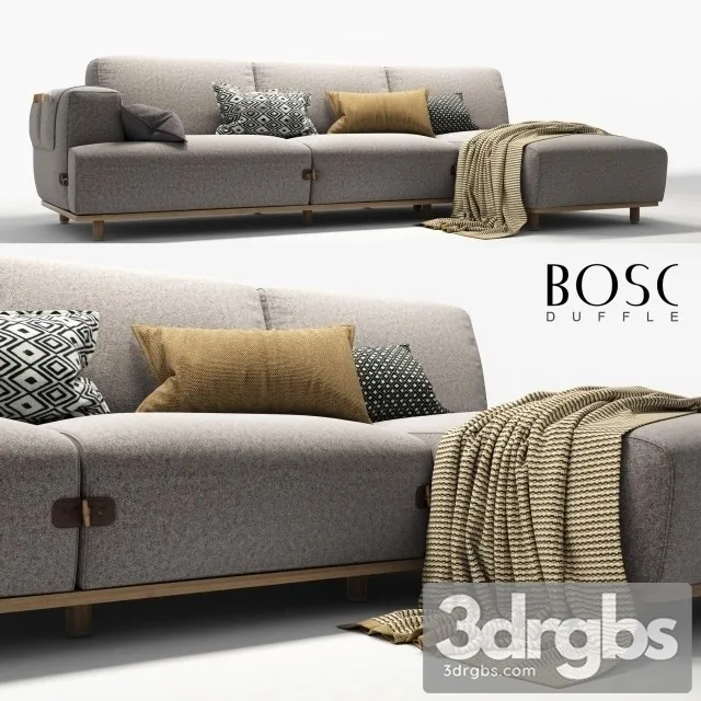 Bosc Duffle Sofa 3dsmax Download