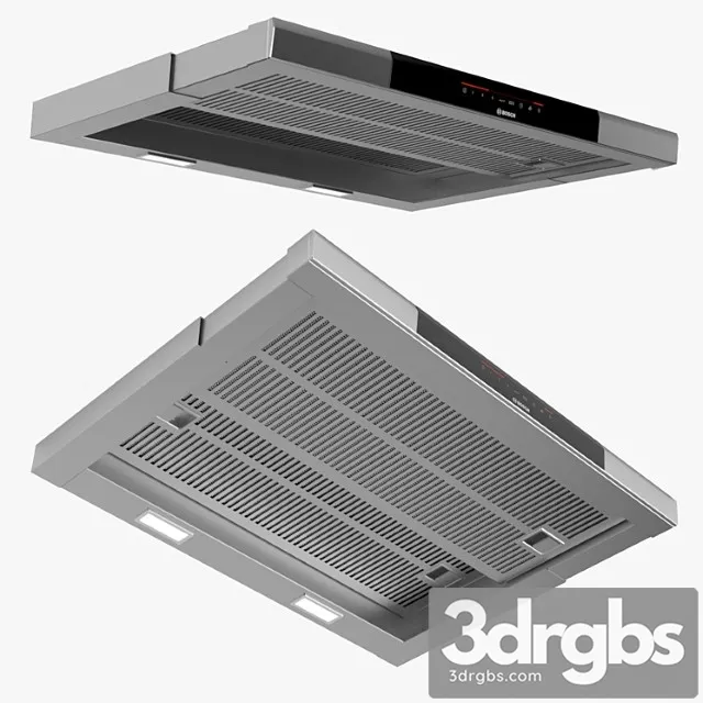 Bosch 60cmtelescopic cooker hood serie 8 dfs067j50b brushed steel 2 3dsmax Download