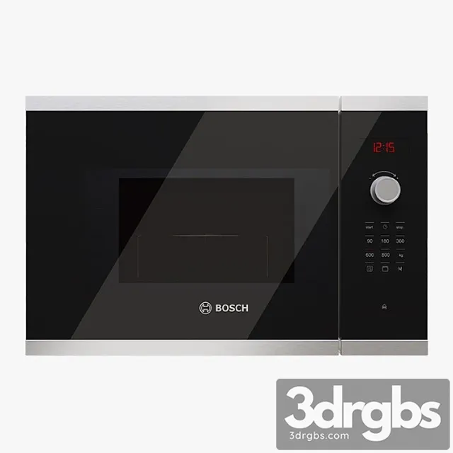 Bosch bfl524ms0 microwave oven 2 3dsmax Download