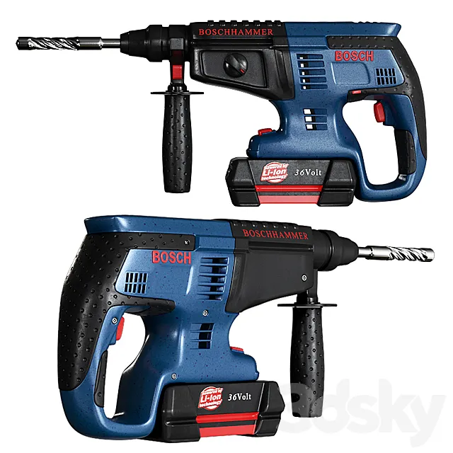 BOSCH cordless drill 3ds Max