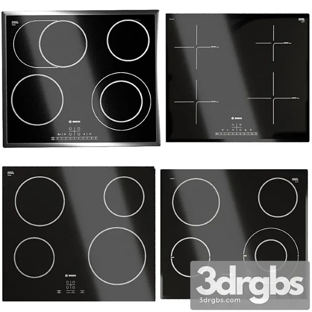 Bosch Hob Set 4 3dsmax Download