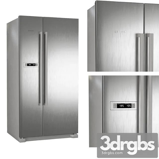 Bosch kan90vi20r refrigerator 2 3dsmax Download