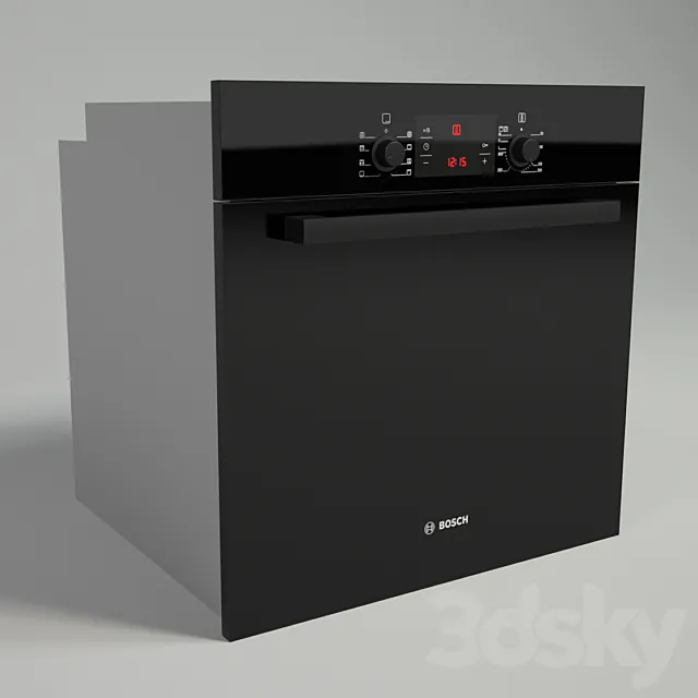 Bosch oven 23B263E HBA 3DSMax File