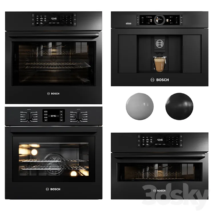 Bosch Ovens 002 3DS Max