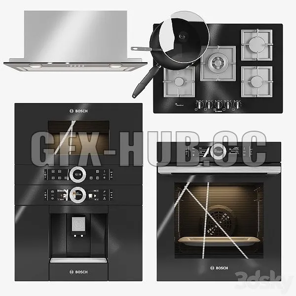 Bosch set 3dsMax Model