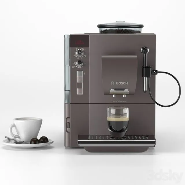 Bosch TES coffee machine 3dsMax Model