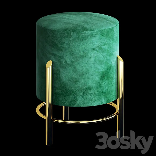 Boston Stool e’NIGMA-code 3DS Max Model