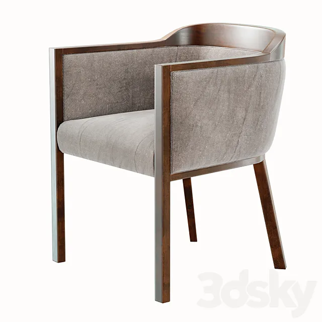 Boston Tub Chair 3ds Max