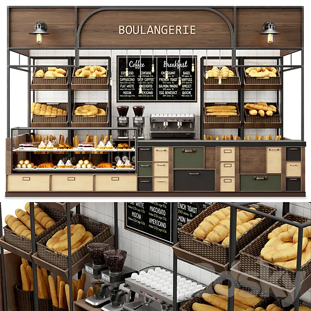 Boulangerie vol 1 3ds Max