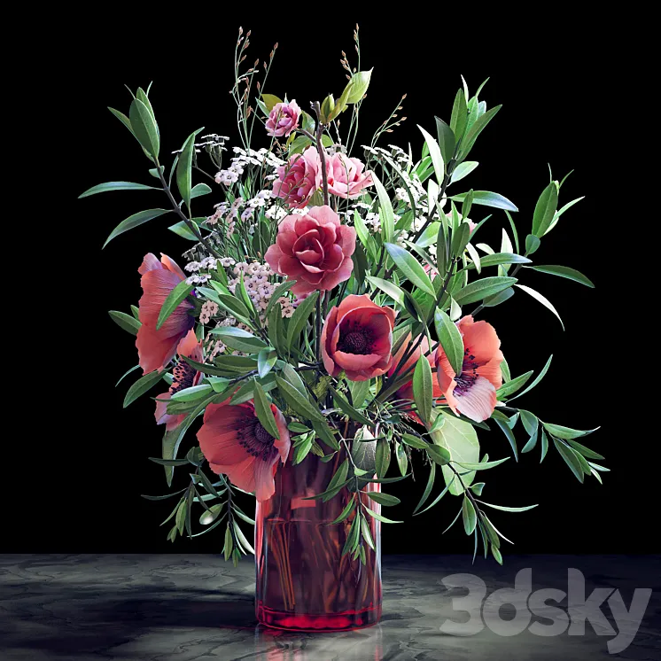 Bouquet 07 3DS Max