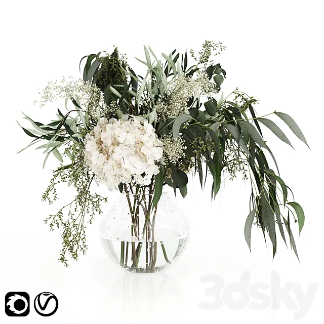 Bouquet 09 3DS Max Model