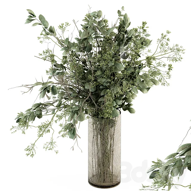 Bouquet – Branch in vase 23 3dsMax Model