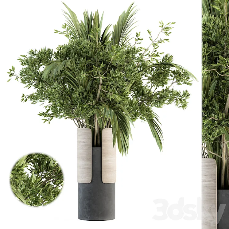 Bouquet – Branch in vase 27 3DS Max Model