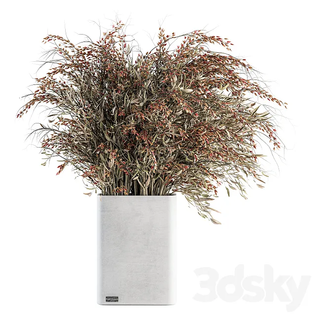 Bouquet – Branch in vase 37 3DSMax File