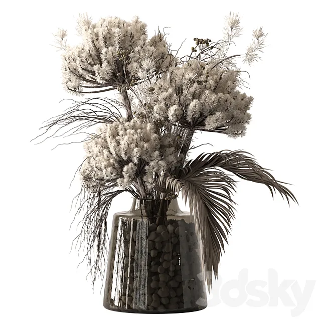 Bouquet Dried Plant 204 3dsMax Model