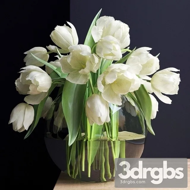 Bouquet Flowers Vase 20 3dsmax Download