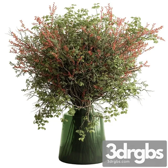 Bouquet Green Branch 115 3dsmax Download