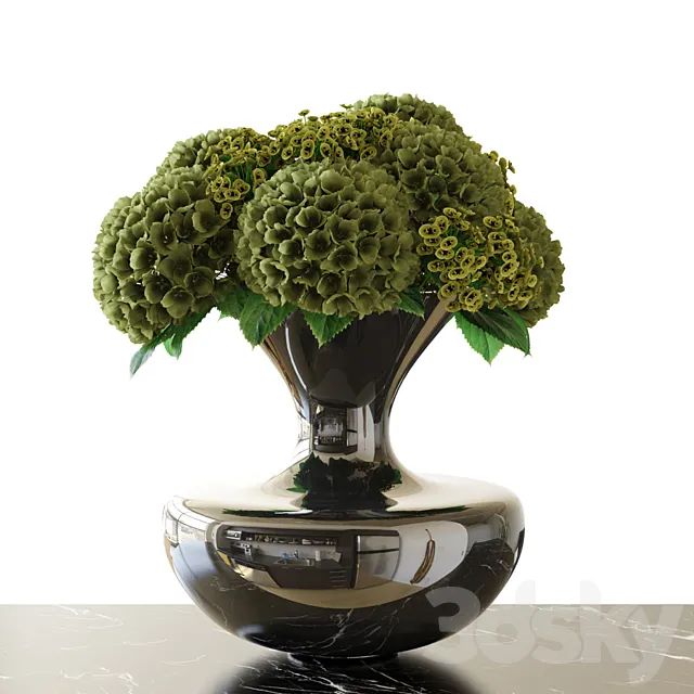 Bouquet \ Hydrangea 3ds Max