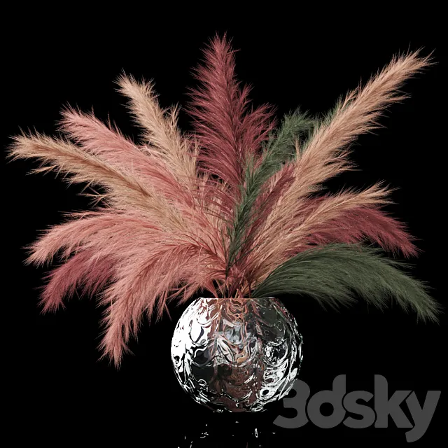 Bouquet in a vase 86 3DSMax File