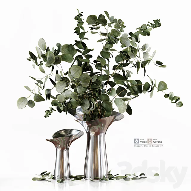 Bouquet Indoor Plants 10 3DS Max Model