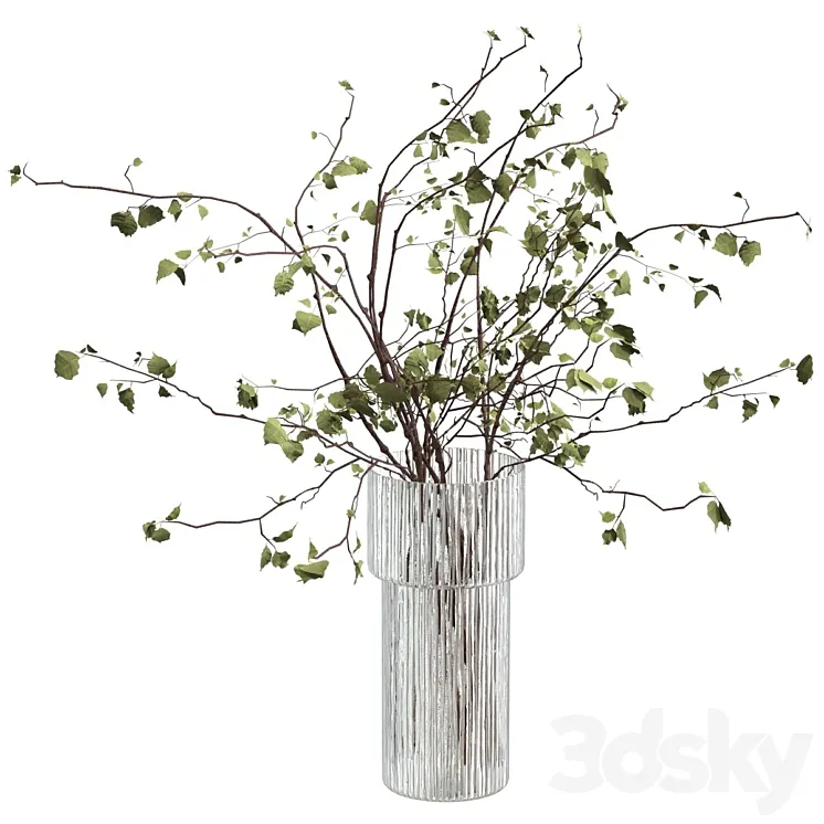 Bouquet of branches 3DS Max Model