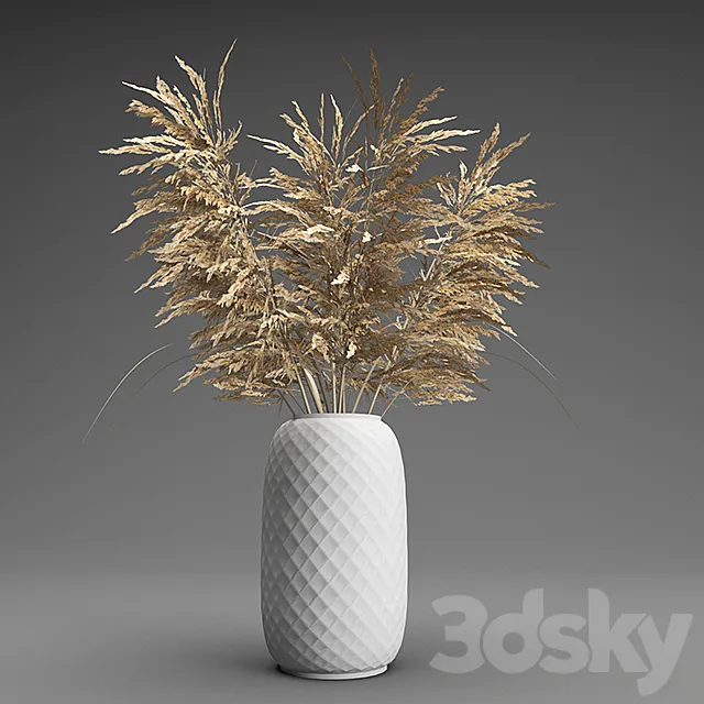 Bouquet of dry branches 3DSMax File