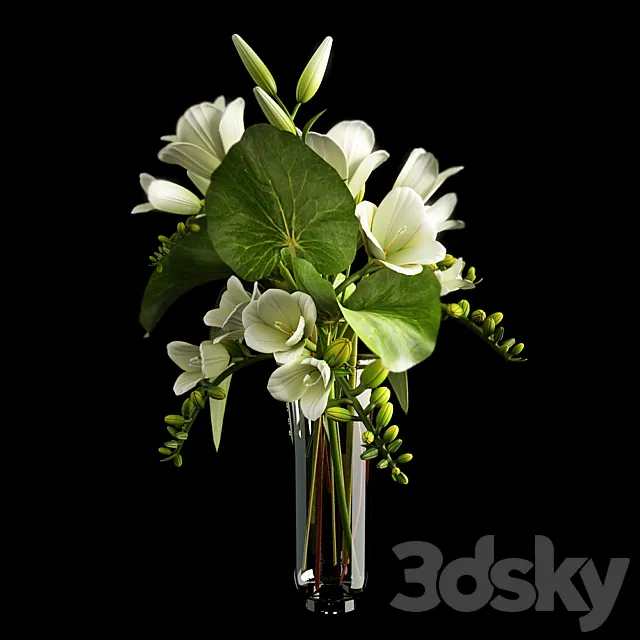 bouquet of flowers 3DSMax File