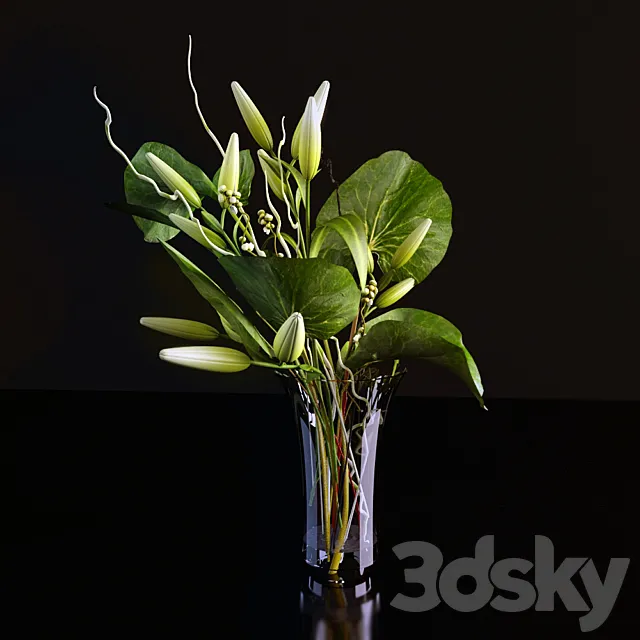 bouquet of flowers 3DSMax File