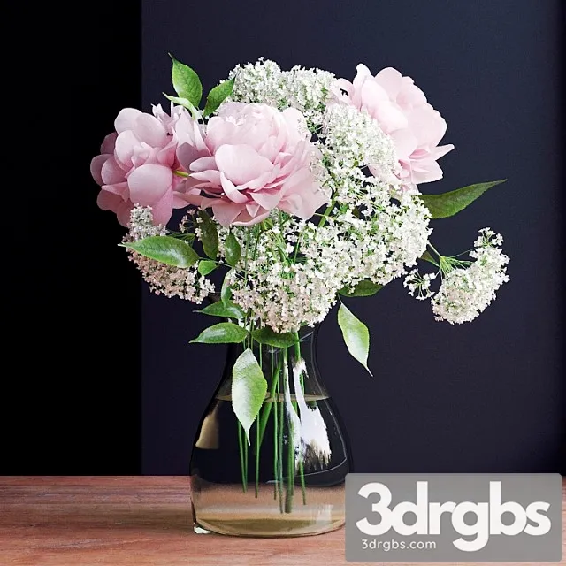 Bouquet of flowers in a vase 23