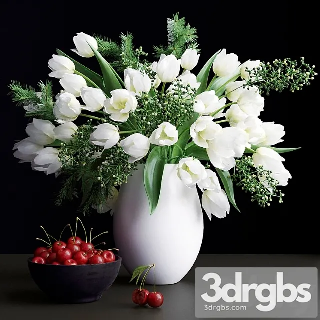 Bouquet of Flowers in a Vase 25 3dsmax Download