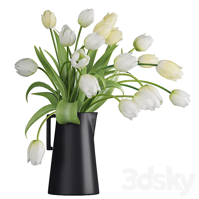 Bouquet of flowers in a vase 38 3DSMax File
