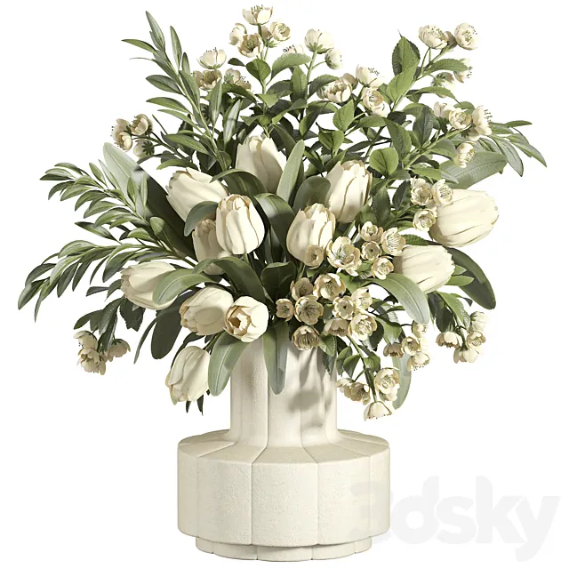 bouquet plant 19 3dsMax Model