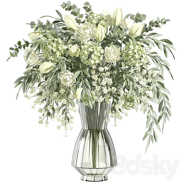 bouquet plant 40 3dsMax Model