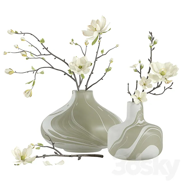 bouquet plant 5 3dsMax Model