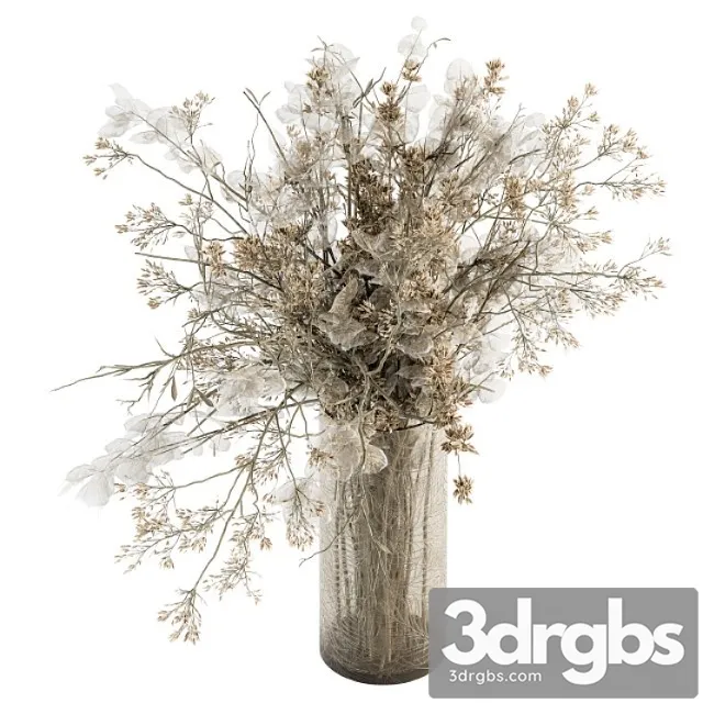 Bouquet Set 31 Dried Plant Decoration 3dsmax Download