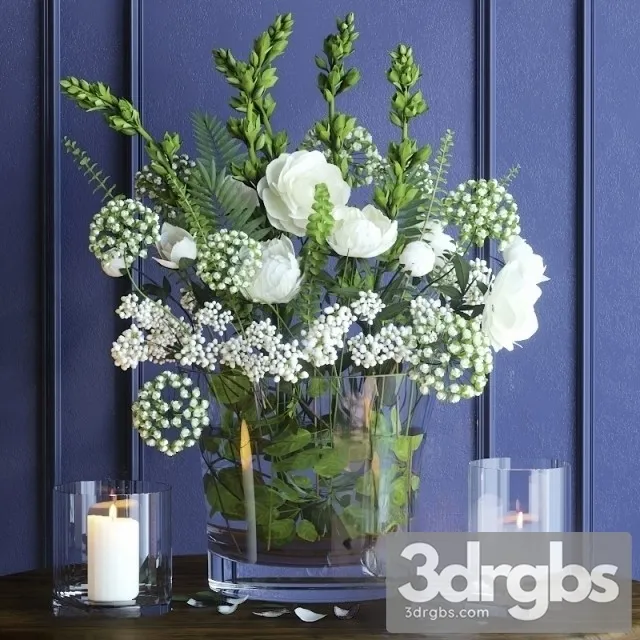 Bouquet White 3dsmax Download