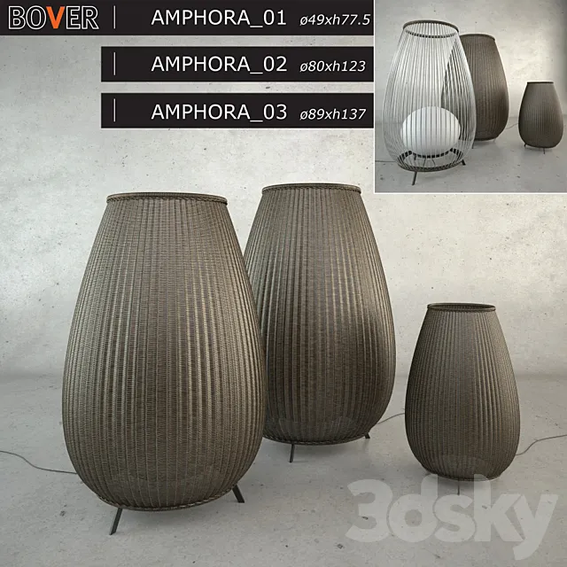 Bover Amphora Set 3DSMax File