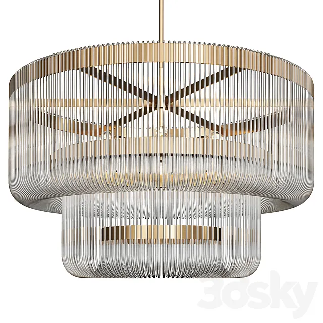 Bovola chandelier 3DS Max Model