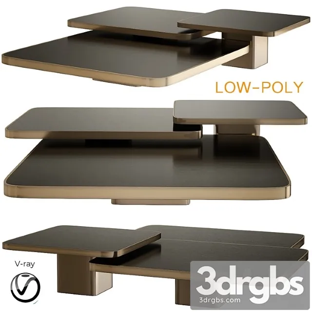 Bow coffee tables and side tables classicon (low poly) 2 3dsmax Download