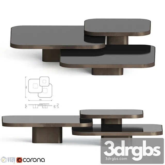 Bow Coffee Tables Classicon 3dsmax Download