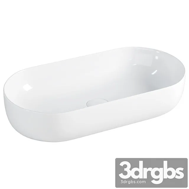 Bowl washbasin ceramica nova element 68 cn5022 white